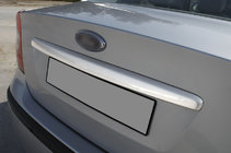 Ford Focus II 2008–2011 RVS sierlijst voor kofferbakdeksel (Sedan) OmsaLine - Italiaans roestvrij staal foto 1