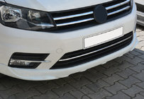 Volkswagen Caddy 2015–2020 Bumperbeschermstrips (3 stuks, RVS) foto 1