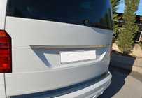 Volkswagen Caddy 2015–2020 RVS sierlijst boven kentekenplaat (1-deurs) foto 2