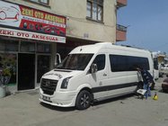 Volkswagen Crafter 2006–2016 Voorbumperlip 4 koplampen 2006-2011 (spuitklaar) foto 3