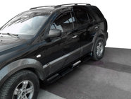 Kia Sportage 2004–2010 Kunststof zijtreden S002 (plastic) Grijs foto 1