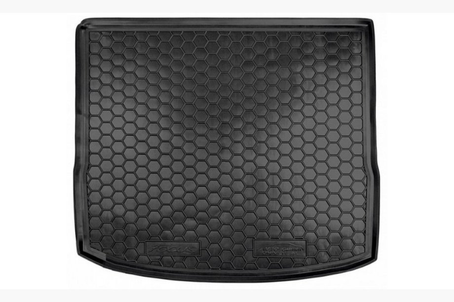 Ford Focus III 2011–2017 Rubberen kofferbakmat met thuiskomer SW (Autogumm, rubber) Image