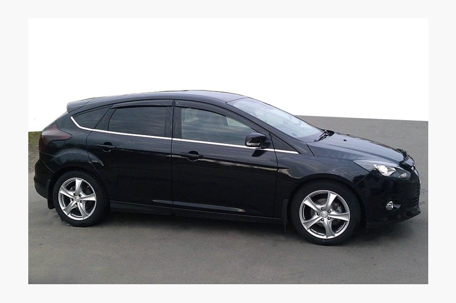 Ford Focus III 2011–2017 Raamwindschermen (set van 4, Cobra) Image