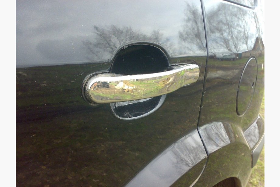 Ford Fiesta 2002–2008 RVS deurgreep covers (4 stuks) Foto 4