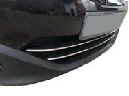 Nissan Qashqai 2010–2014 Sierstrips voor onderste grille (2 st., RVS) foto 7