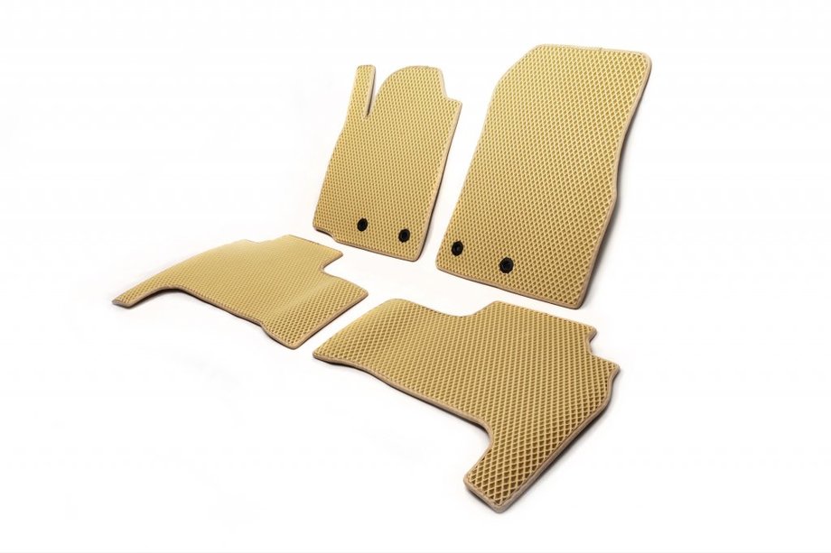 Toyota Land Cruiser 200 2007–2021 Polyurethaan automatten (2012-2021, EVA, beige) Image