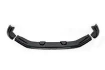 Honda Civic Sedan IX 2011–2016 Voorbumper lipspoiler LIP (zwart) foto 1