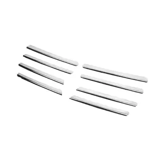 RVS sierlijsten voor grille 2001-2007 (8 stuks, RVS) foto 2