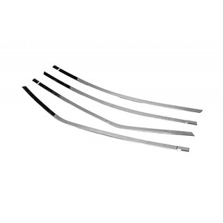 Bovenste sierstrip (4 stuks, RVS) Toyota Corolla 2013–2019 foto 2
