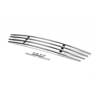 Eendelige bumpergrille (RVS) Volkswagen Caddy 2010–2015 foto 2