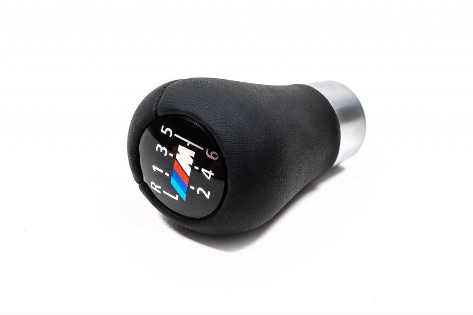 BMW 5 Serie E60/E61 2003–2010 Versnellingspookknop (zwart, OEM) Image