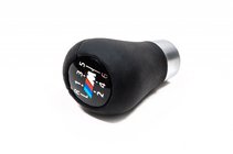 BMW 5 Serie E60/E61 2003–2010 Versnellingspookknop (zwart, OEM) foto 1