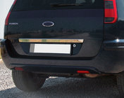 Ford Fusion 2002–2012 RVS sierstrip boven kentekenplaat voor kofferklep Carmos - Turks staal foto 1