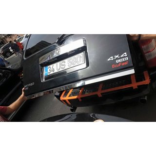RVS kofferbakrand Dodge Nitro 2006–2011 foto 2