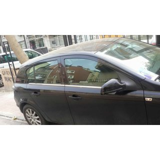 Buitenste raamomlijsting (RVS) Opel Astra H 2004–2013 foto 2