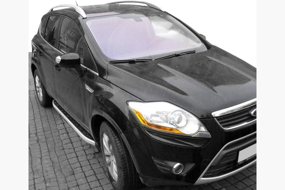 Ford Kuga 2008–2013 Side steps Fullmond (2 stuks, aluminium) Image