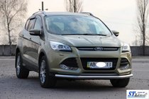 Ford Kuga/Escape 2013–2019 Frontbescherming ST008 (RVS) 51 mm foto 4