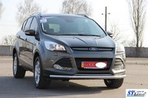 Ford Kuga/Escape 2013–2019 Frontbescherming ST008 (RVS) 51 mm foto 6