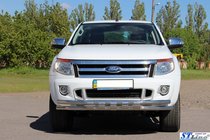 Ford Ranger 2011–2022 Voorbeschermbeugel ST016 (RVS) foto 5