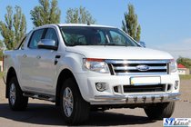 Ford Ranger 2011–2022 Voorbeschermbeugel ST016 (RVS) foto 4