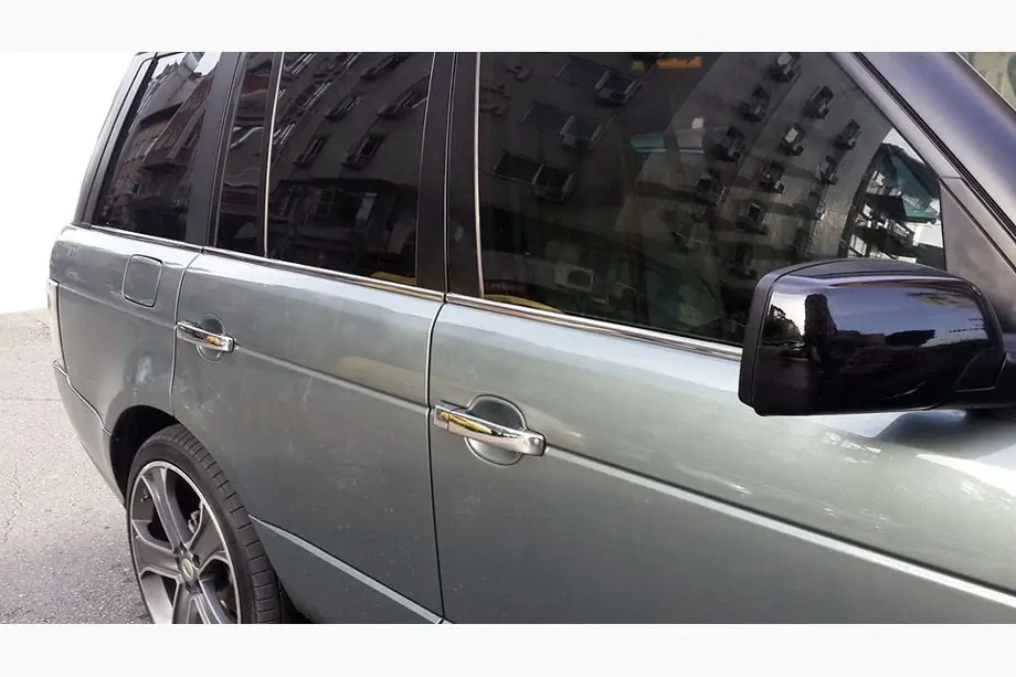 Range Rover Sport 2005–2013 Raamomlijsting (6-delig, RVS) Image