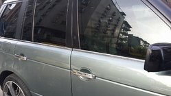 Range Rover III L322 2002–2012 RVS raamlijsten (6-delig) foto 2