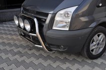 Ford Transit 2000–2014 Bullbar WT018 (2006-2014, RVS) foto 2