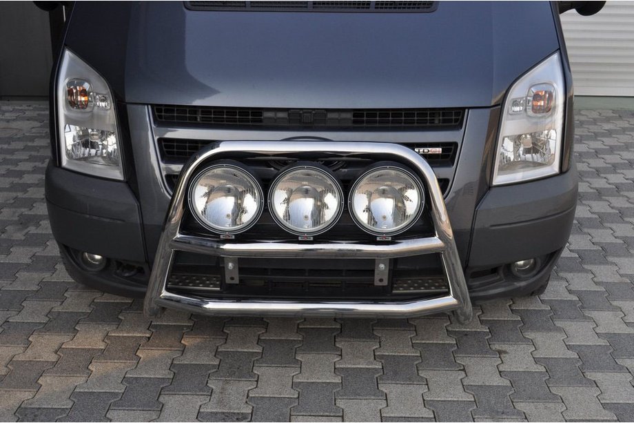 Ford Transit 2000–2014 Bullbar WT018 (2006-2014, RVS) Image