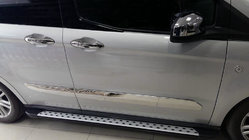 Ford Courier 2014–2023 DotLine side steps (2 stuks, aluminium) foto 1