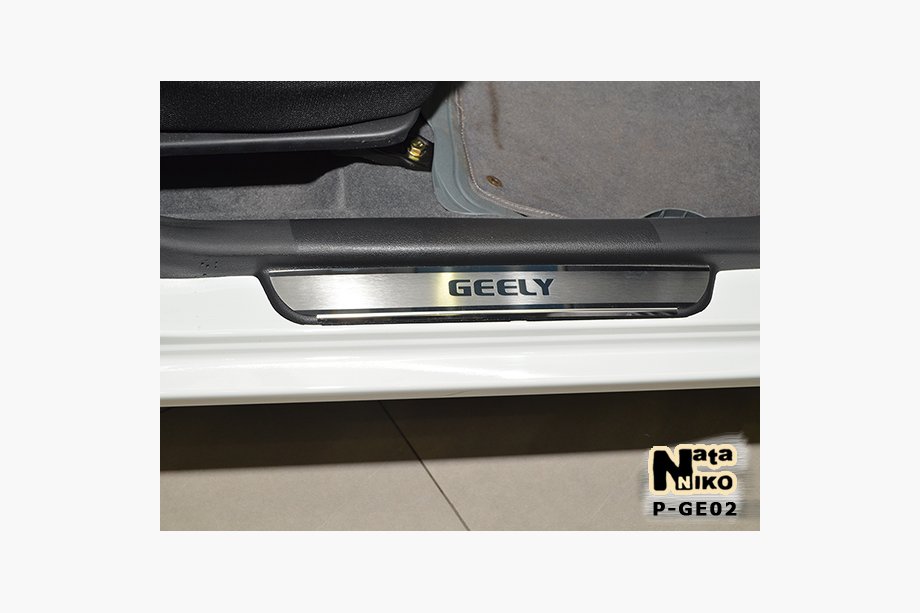 Geely MK 2006–2014 Nathanika premium instaplijsten (4 stuks, RVS) Image