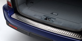 Range Rover Sport 2005–2013 Achterbumper beschermplaat 2010-2013 (RVS) foto 1