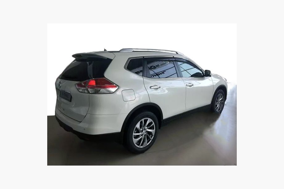 Nissan X-trail T32/Rogue 2014–2021 Raamwindschermen met chroom sierlijst (4 st., AVTM) Image