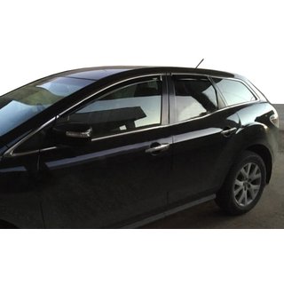 Raamdeflectoren (4 stuks, HIC) Mazda CX-7 2006–2012 foto 2