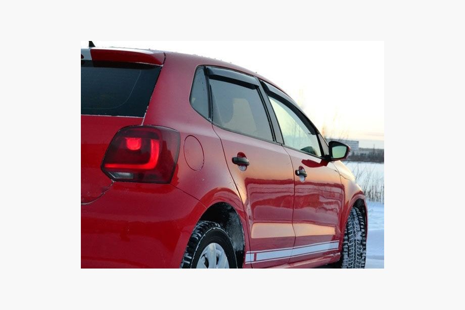 Volkswagen Polo 2010–2017 Raamwindschermen HB (set 4 stuks, Niken) Image