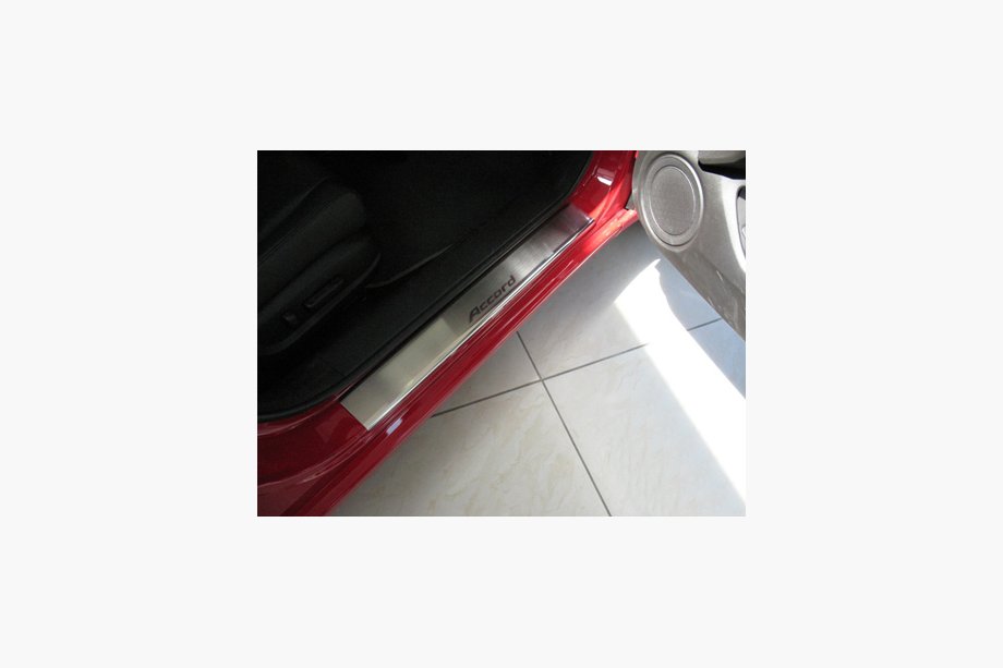 Honda Accord VIII 2008–2012 Nathanika premium instaplijsten (4 stuks, RVS) Image