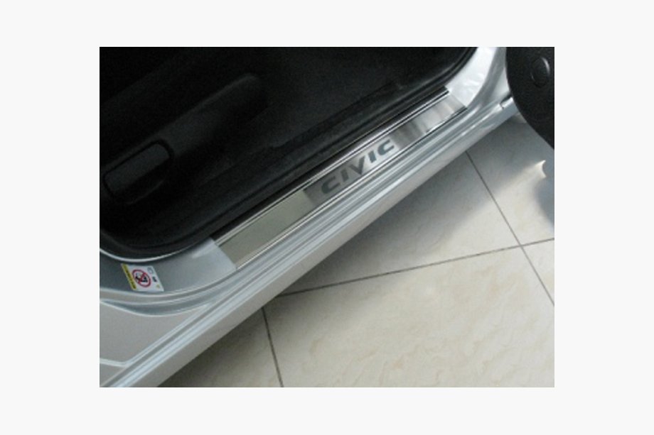 Honda Civic Sedan IX 2011–2016 Nataniko RVS dorpellijsten (set van 4) Image