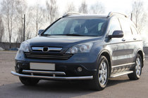 Honda CR-V 2007–2011 Frontbeschermingsbeugel ST018 (RVS) foto 2