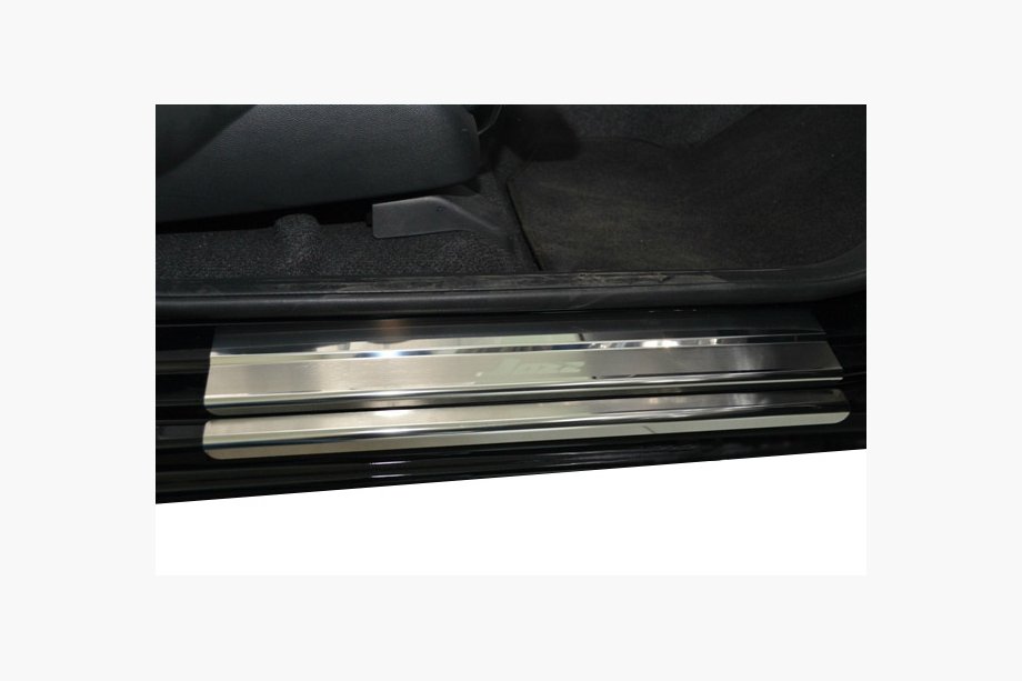 Honda FIT/Jazz 2009–2013 RVS instaplijsten Natanika Premium (set van 8) Image