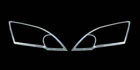 Honda CR-V 2007–2011 Koplamp sierlijsten (2 st., kunststof) foto 2