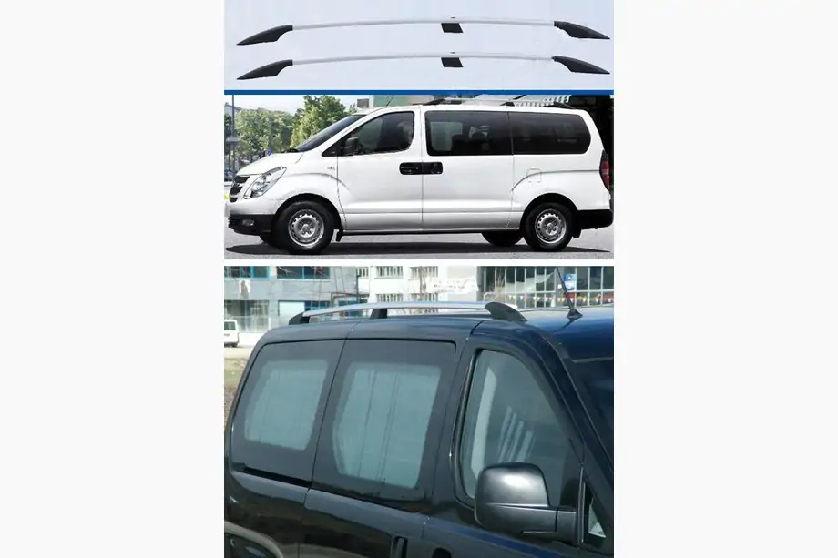 Hyundai H300, H1, Starex 2008–2020 Chroom dakrails Image