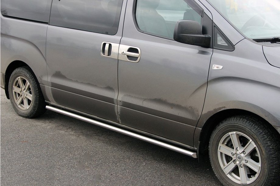 Hyundai H300, H1, Starex 2008–2020 Sidebars BB001 (2 st., RVS) Image
