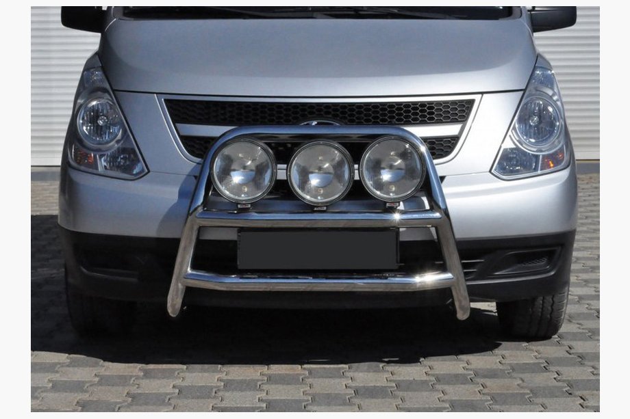 Hyundai H300, H1, Starex 2008–2020 Bullbar WT018 (RVS) Image