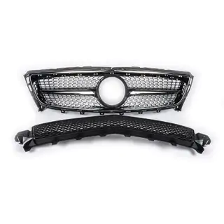 Voorgrille 2011-2014 (Diamond Silver) Mercedes CLS C218 2011–2018 foto 2