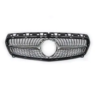 Voorgrille Diamond Silver (2012-2015) Mercedes A-Klasse W176 2012–2018 foto 2