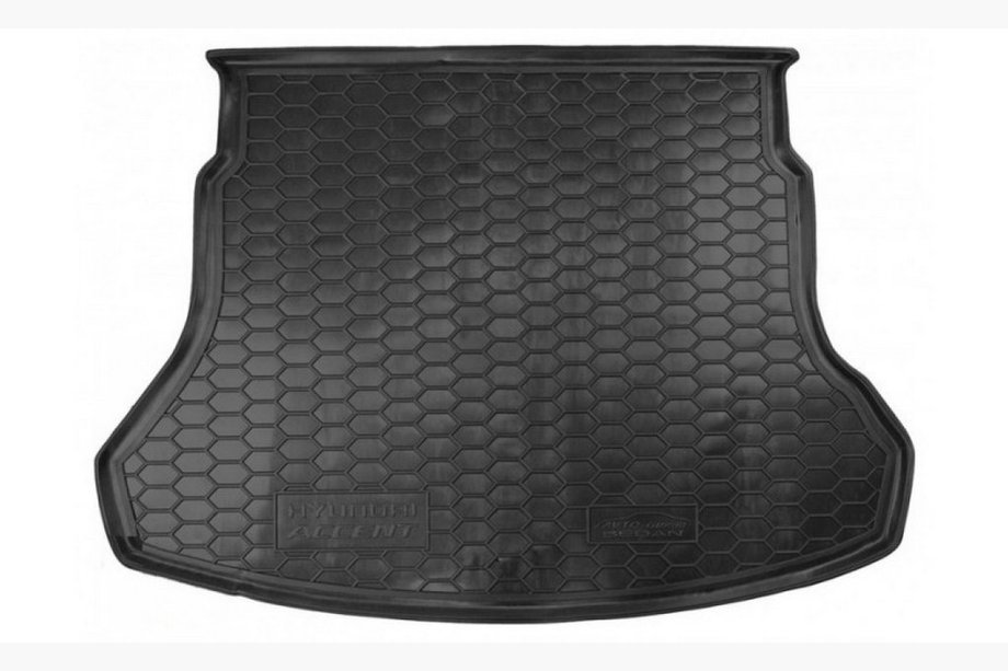 Hyundai Accent 2017–2023 Kofferbakmat SD (Autogumm, rubber) Image