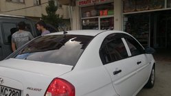 Hyundai Accent 2006–2010 Raamwindschermen (4 stuks, Perflex Sport) foto 4