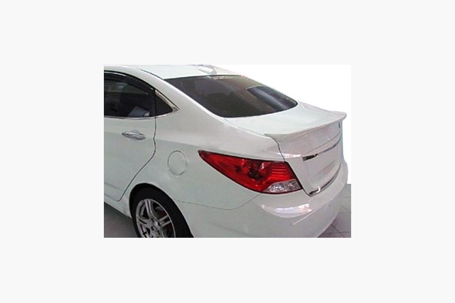 Hyundai Accent 2011–2017 Meliset spoiler (spuitklaar) Image