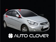 Hyundai Accent 2006–2010 Raamdeflectoren (set van 4, Clover, Korea) foto 1