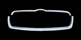 Hyundai Accent 2006–2010 Sierlijsten rondom de grille (ABS, chroom) foto 1