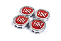 Fiat Doblo II 2010–2022 Naafdopjes voor originele velgen 49/42,5 mm V-2 (4 st.) foto 1